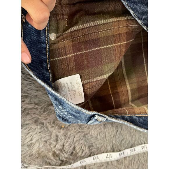 Cabelas flannel lined‎ jeans size 38x30 - Picture 8 of 8